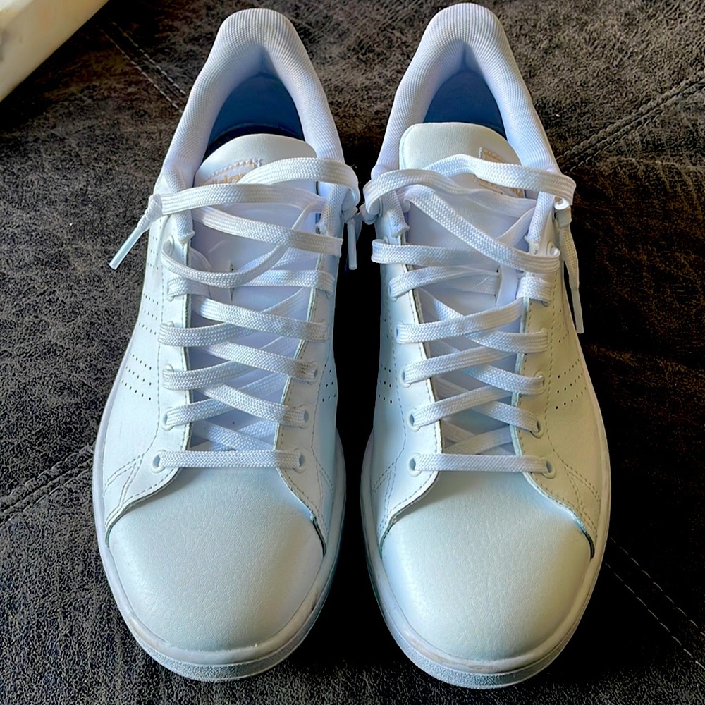 White Adidas sneakers
